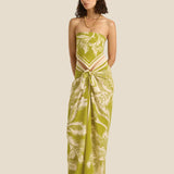 Soleil Soleil Square Pareo in Eden Silk