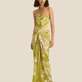 Soleil Soleil Square Pareo in Eden Silk
