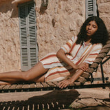 Soleil Soleil Jules Mini Dress in Iris Crochet