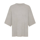 St Agni Cashmere Copain Tee In Grey Marle