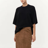 St Agni Cashmere Copain Tee In Black