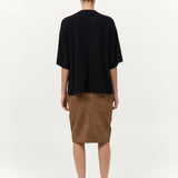 St Agni Cashmere Copain Tee In Black