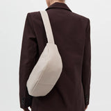 St Agni Soft Crescent Bag in Creme