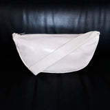 St Agni Soft Crescent Bag in Creme