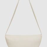 St Agni Soft Crescent Bag in Creme