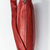 St Agni Soft Crescent Bag in Rosso
