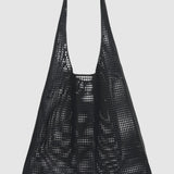 St Agni Perforated Soft Tote in Black