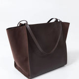 St Agni Wonton Tote in Coffee