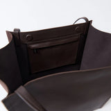 St Agni Wonton Tote in Coffee