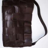 St Agni Woven Large Tote in Chocolate
