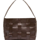St Agni Woven Mini Tote in Chocolate