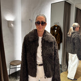 Stand Studio Kenzia Jacket in Dark Brown