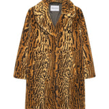 Stand Studio Camille Cocoon Coat in Leo