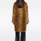 Stand Studio Camille Cocoon Coat in Leo