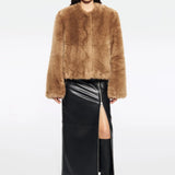 Stand Studio Halle Jacket in Nougat