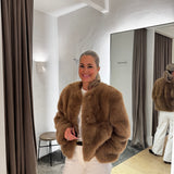 Stand Studio Halle Jacket in Nougat