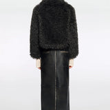 Stand Studio Zaylee Jacket in Smoke Grey
