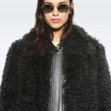 Stand Studio Zaylee Jacket in Smoke Grey