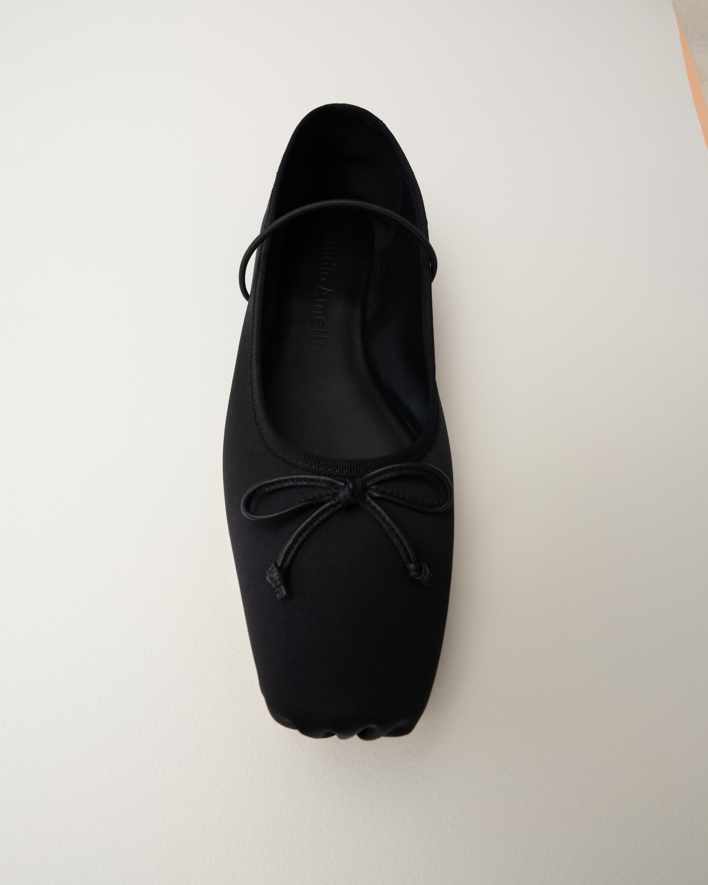 Studio Amelia Mignon Ballet Flat in Black