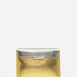 Studio Amelia Sheath Clutch in Gold and Silver