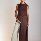 Tohen Anouk 3 Piece Set in Dark Maple