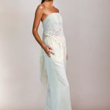 Tohen Astley Scarf in Cream