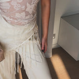 Tohen Astley Scarf in Cream