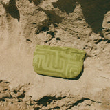 Soleil Soleil Towelling Pouch in Kin Aloe