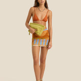 Soleil Soleil Towelling Pouch in Kin Aloe