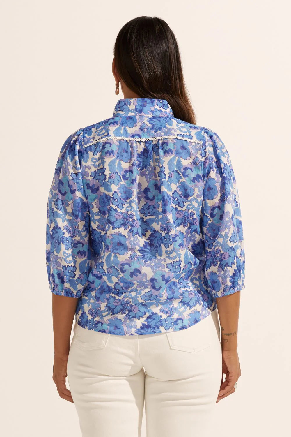 Zoe Kratzmann Outlook Top in Pacific Floral