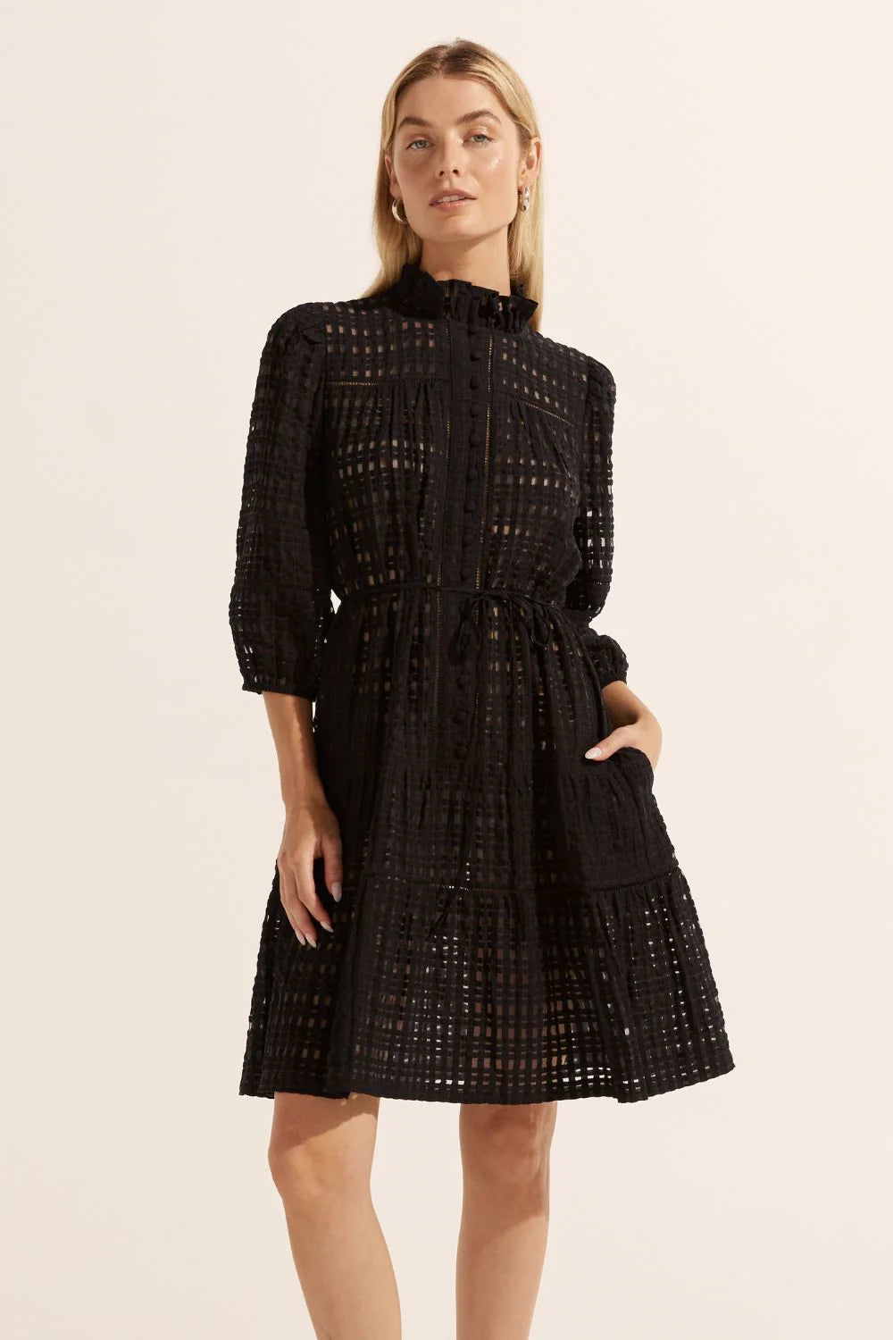 Zoe Kratzmann Beacon Dress in Black Window