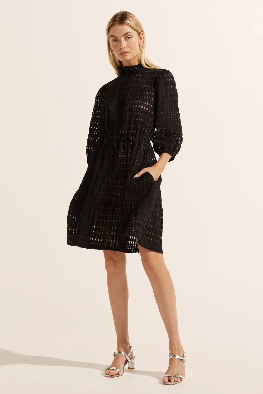 Zoe Kratzmann Beacon Dress in Black Window