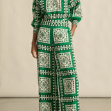 Zoe Kratzmann Gesture Pant in Parrot Scarf