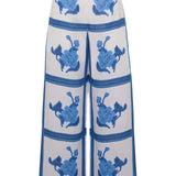 Zoe Kratzmann Gesture Pant in Azure Collage