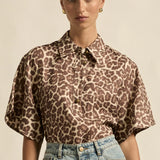 Zoe Kratzmann Insinuate Top in Ocelot