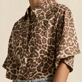 Zoe Kratzmann Insinuate Top in Ocelot