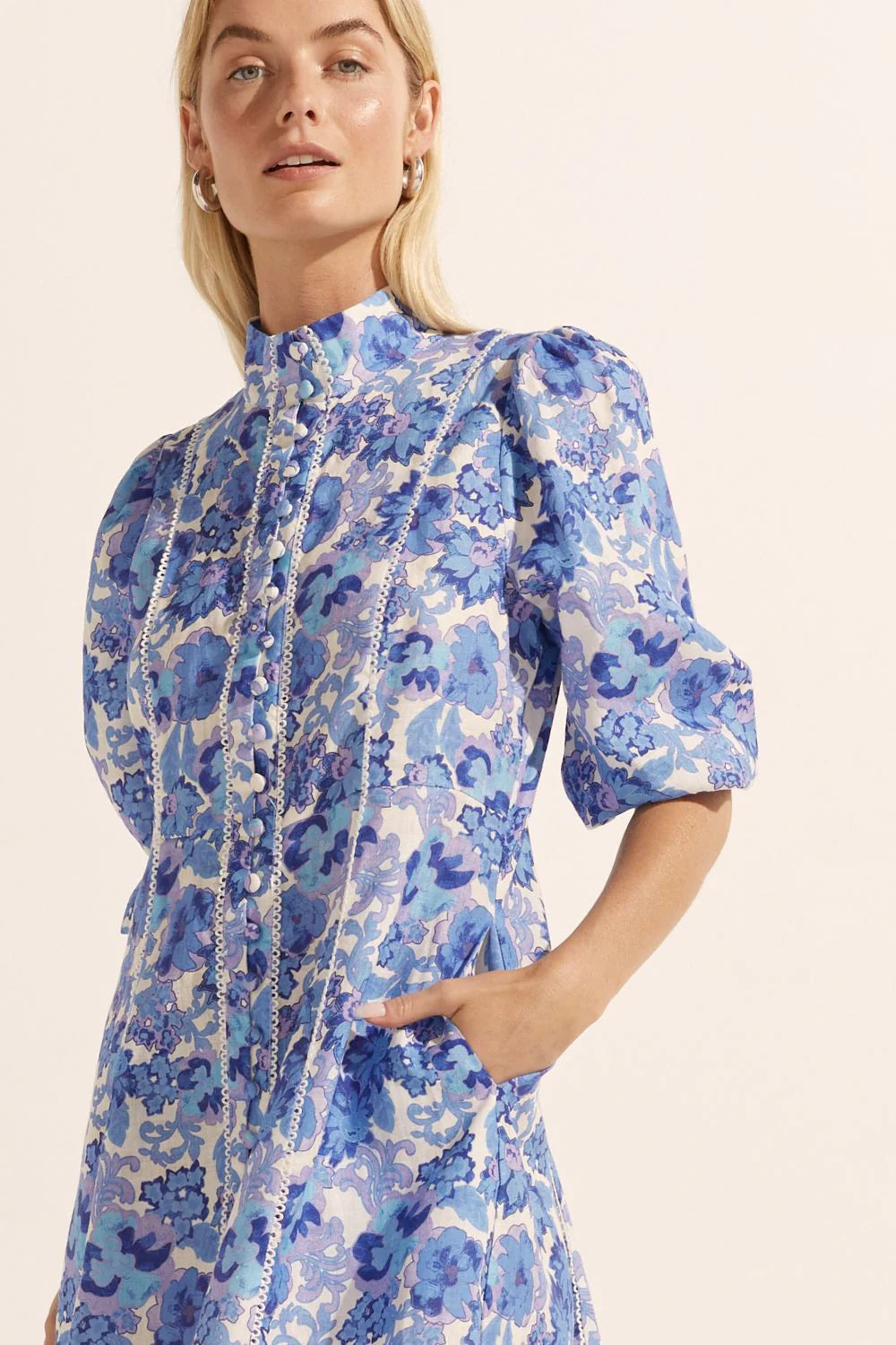 Zoe Kratzmann Jargon Dress in Pacific Floral