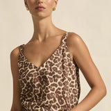 Zoe Kratzmann Memo Top in Ocelot