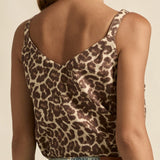 Zoe Kratzmann Memo Top in Ocelot