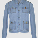 Zoe Kratzmann Palpable Jacket in Light Washed Denim