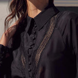 Zoe Kratzmann Purvey Top in Black