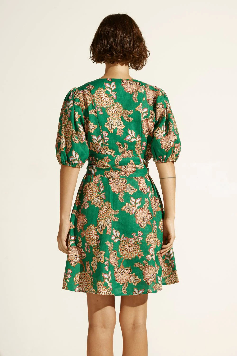 Zoe Kratzmann Quota Dress in K'Gari Palm Green