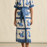 Zoe Kratzmann Roam Dress in Azure Collage