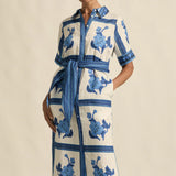 Zoe Kratzmann Roam Dress in Azure Collage