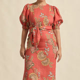 Zoe Kratzmann Wander Dress in Kgari Melon