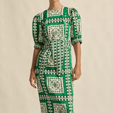 Zoe Kratzmann Wander Dress in Parrot Scarf