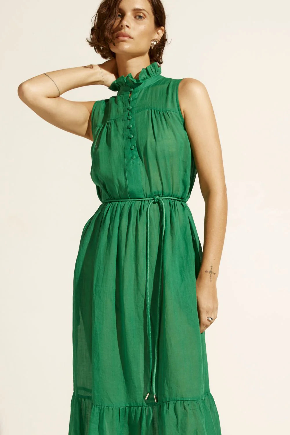 Zoe Kratzmann Marquee Dress in Palm Green