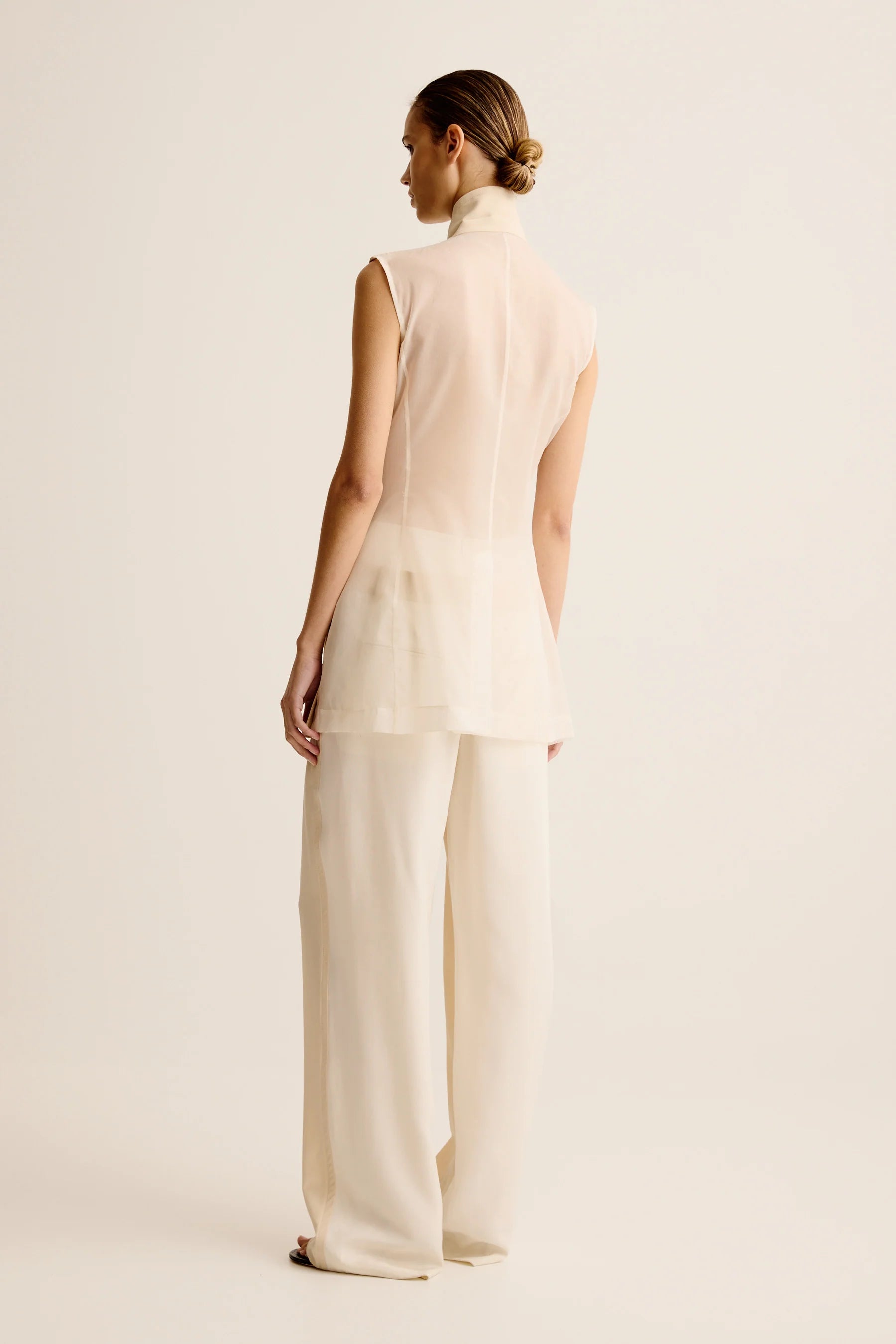 Esse Studios Sommar Waistcoat in Crema