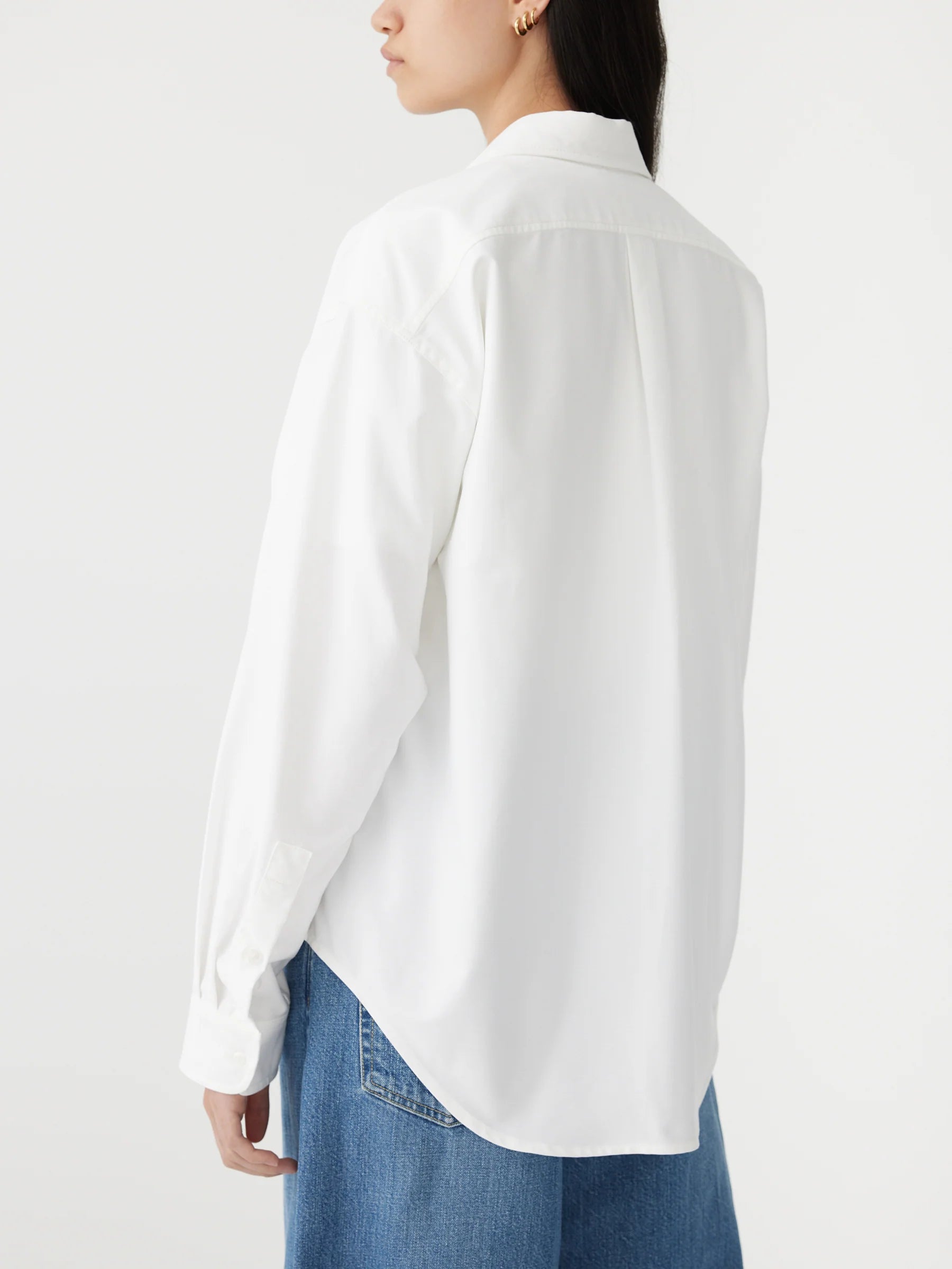 Bassike Oversized Universal Shirt in White