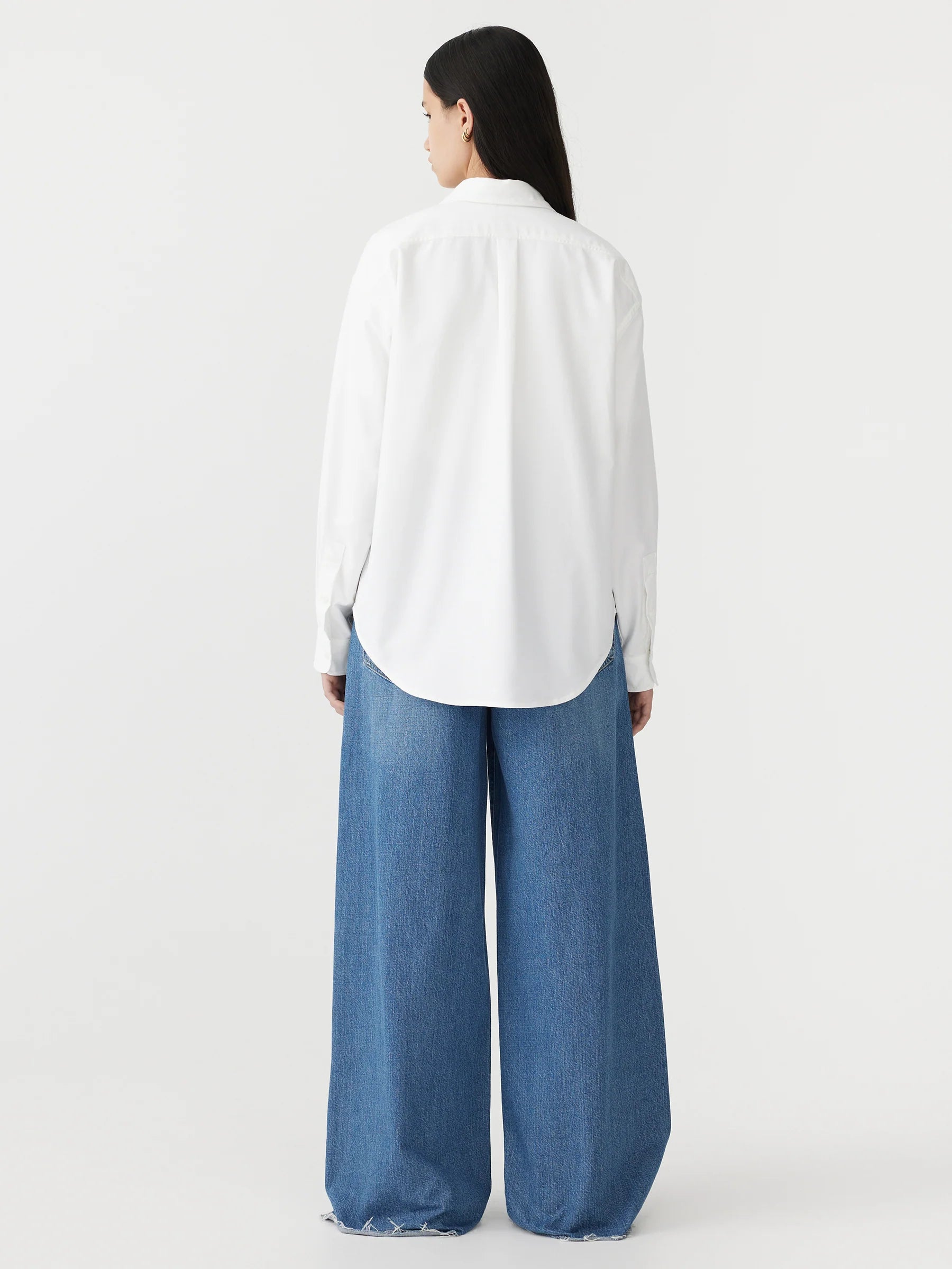 Bassike Oversized Universal Shirt in White